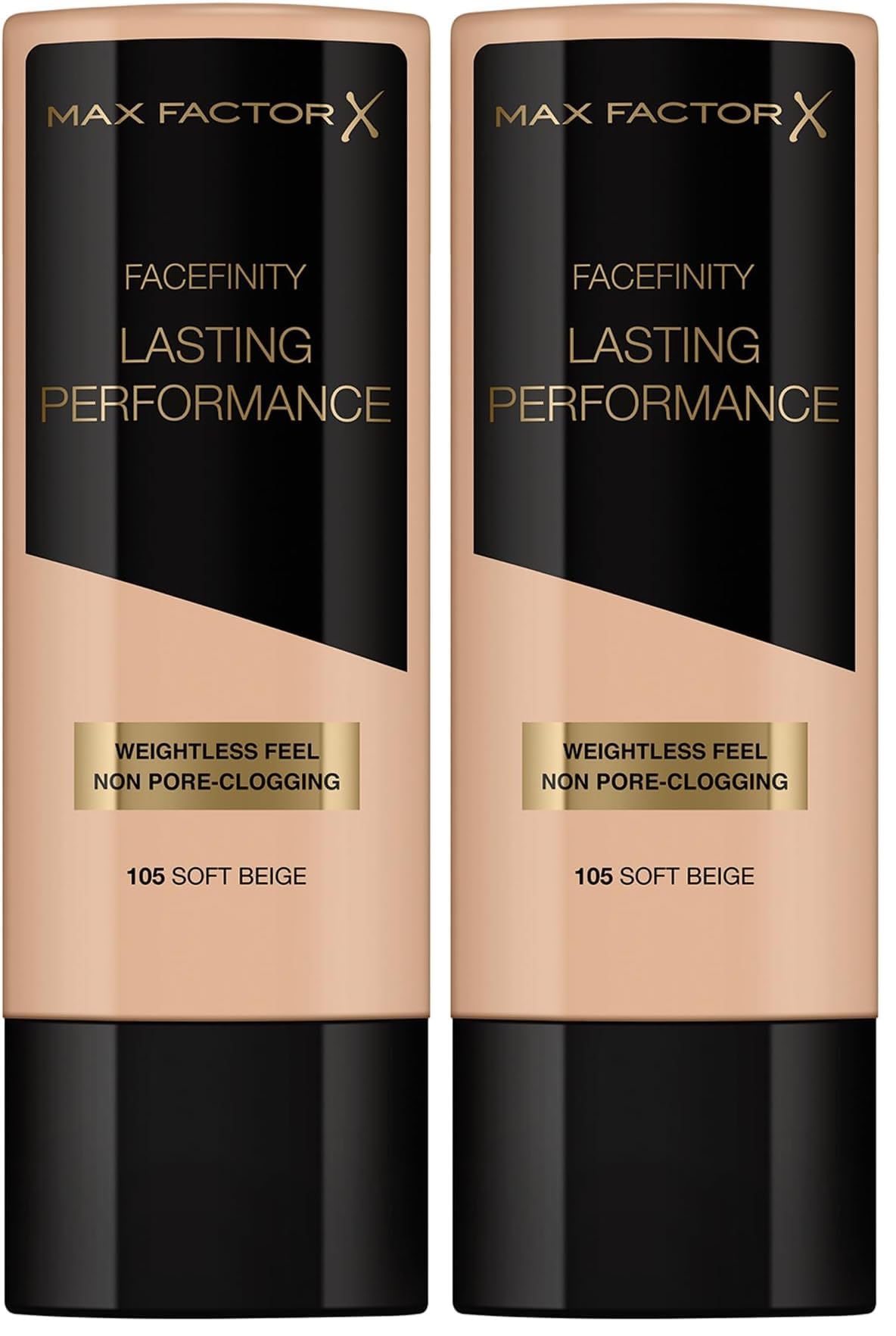 Max Factor Lasting Performance Liquid Foundation, Ivory, Full Coverage, Flawless and Radiant Finish, Lightweight Formula, Smudge Resistant, Non Pore-Clogging, Fragrance Free, 35ml Halalzen