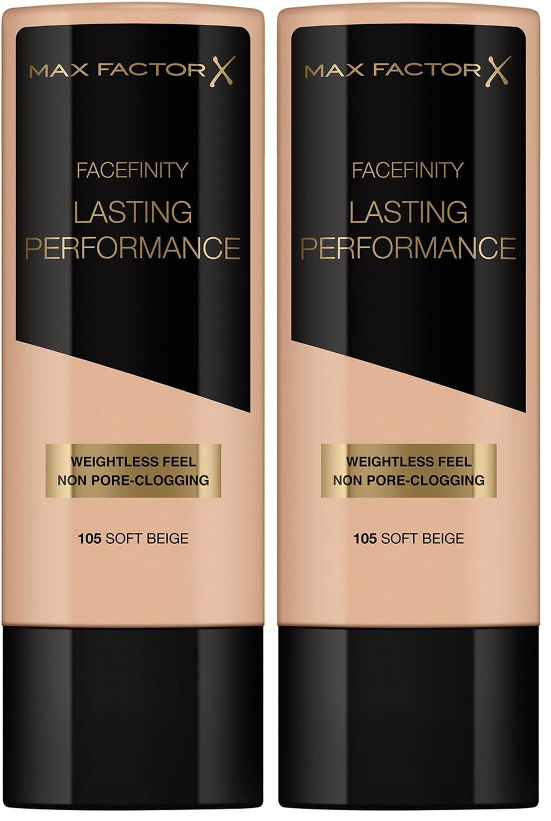 Max Factor Lasting Performance Liquid Foundation, Ivory, Full Coverage, Flawless and Radiant Finish, Lightweight Formula, Smudge Resistant, Non Pore-Clogging, Fragrance Free, 35ml Halalzen