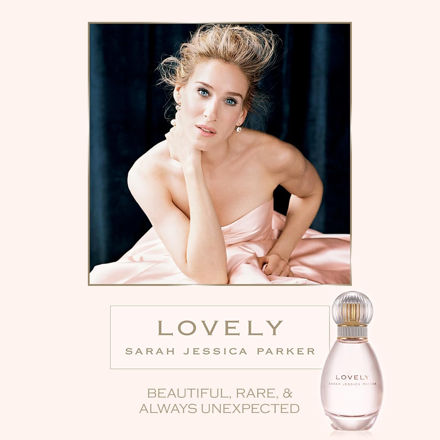Lovely by SJP Eau de Parfum 200ml – Sarah Jessica Parker Perfume for Women, Floral Woody Musk Ladies Fragrance Spray, Long Lasting Womens Perfume Halalzen