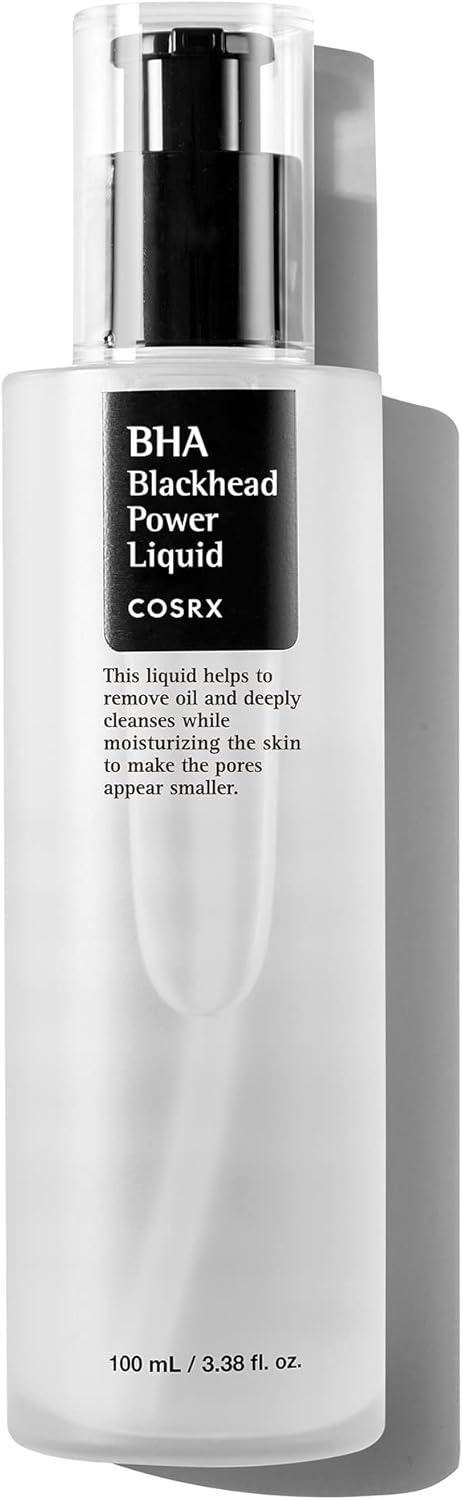 COSRX BHA 4% Blackhead+Niacinamide 2% Exfoliant Toner 3.38 fl.oz / 100ml, Korean Toner, Pore Minimizer for Enlarged Pores, For All Skin Types, Korean Skincare, Not Tested on Animals, Paraben Free Halalzen