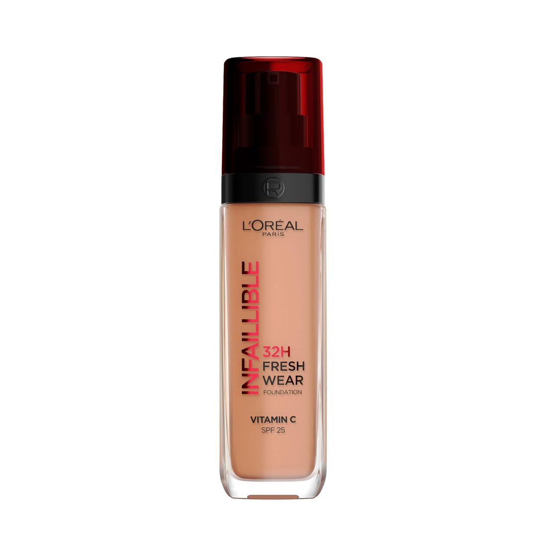 L'Oréal Paris Liquid Foundation, Full Coverage, Lasting Wear, Hydrating, Water & Transfer-Proof, Lightweight, Fresh, Dewy & Glowing Skin, 110 Vanilla Rose Halalzen