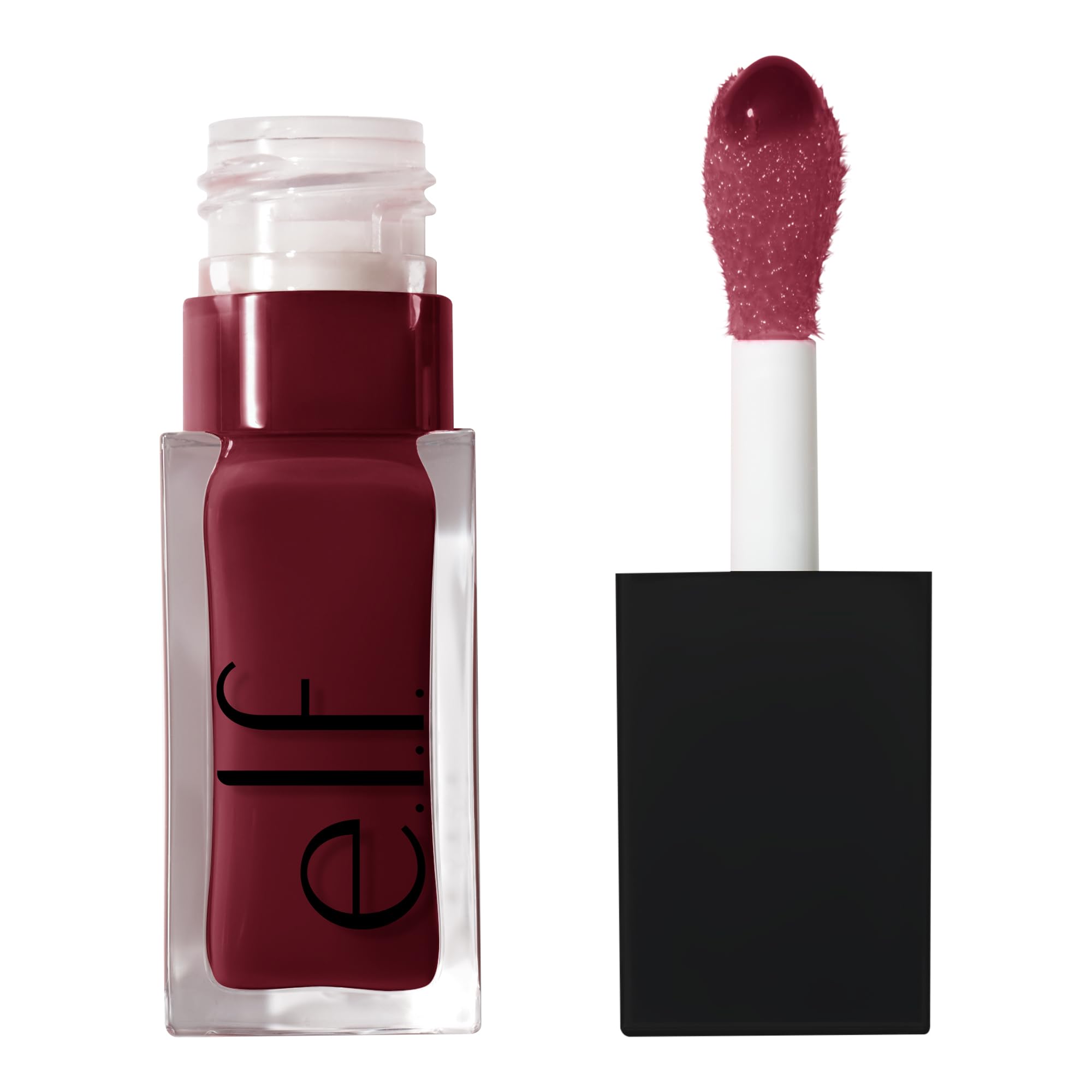e.l.f. Glow Reviver Lip Oil, Nourishing Tinted Lip Oil For A High-Shine Finish, Infused With apricot Oil, Vegan & Cruelty-Free, It's Giving Guava