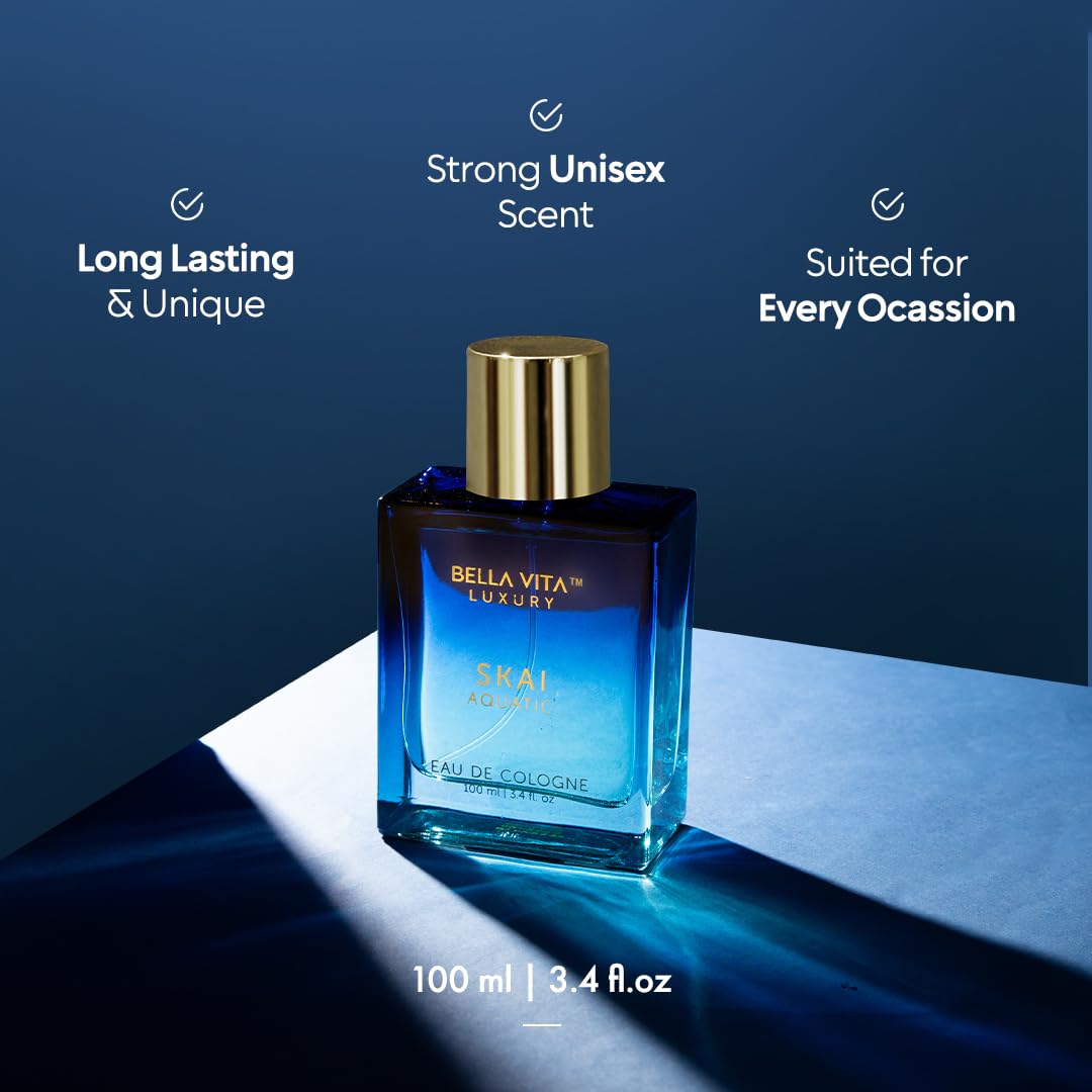 Bellavita Luxury DATE Eau de Parfum | 100 ml (3.4 fl.oz.) | Perfume for Women | Floral, Pink Pepper, Jasmine, and Moss Notes | Long Lasting Fragrance | Mother's Day Present