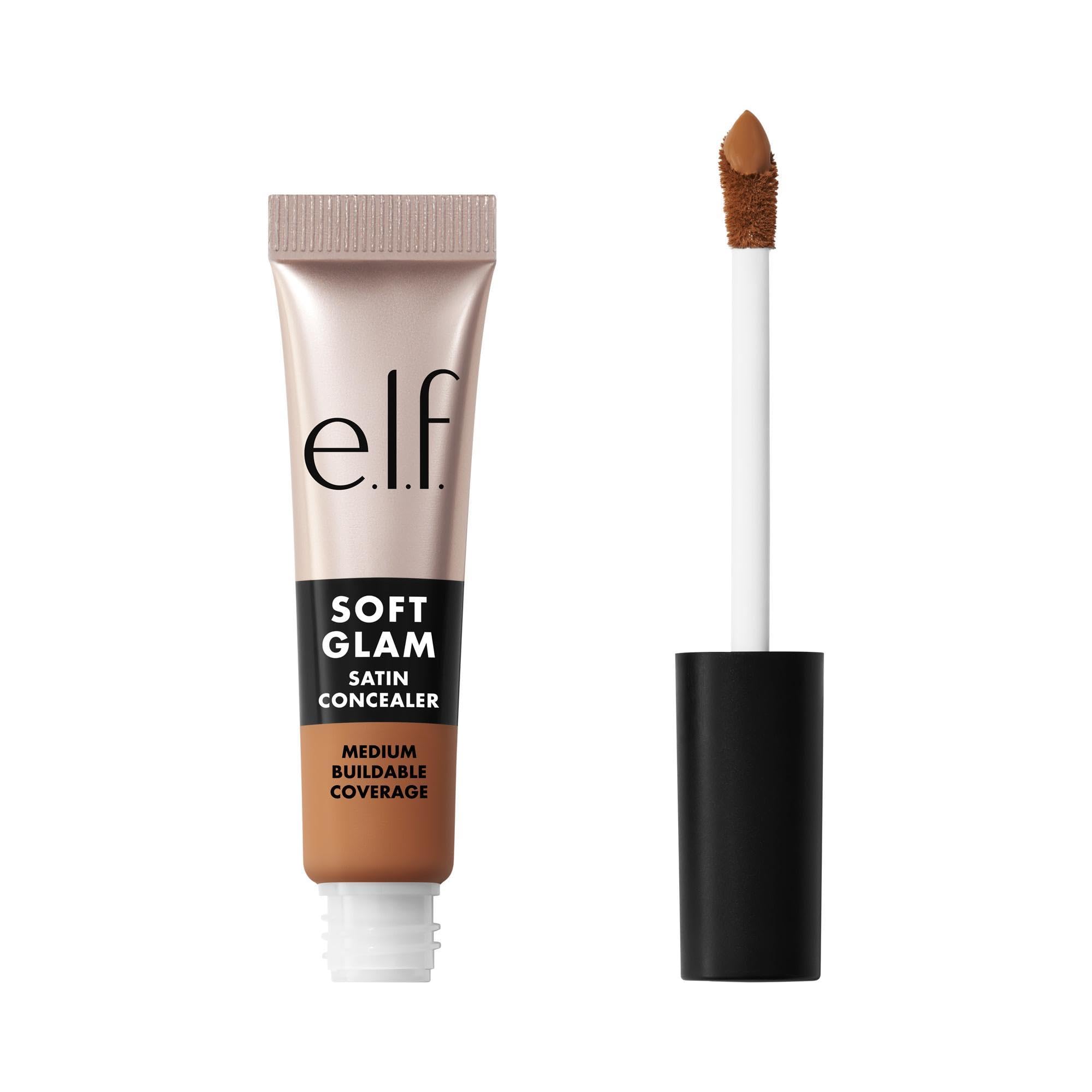 e.l.f. Soft Glam Satin Concealer, Medium Coverage for Blemishes & Under-Eye, Crease-Resistant, Long-Lasting, Vegan & Cruelty-Free, 13 Fair Neutral Halalzen