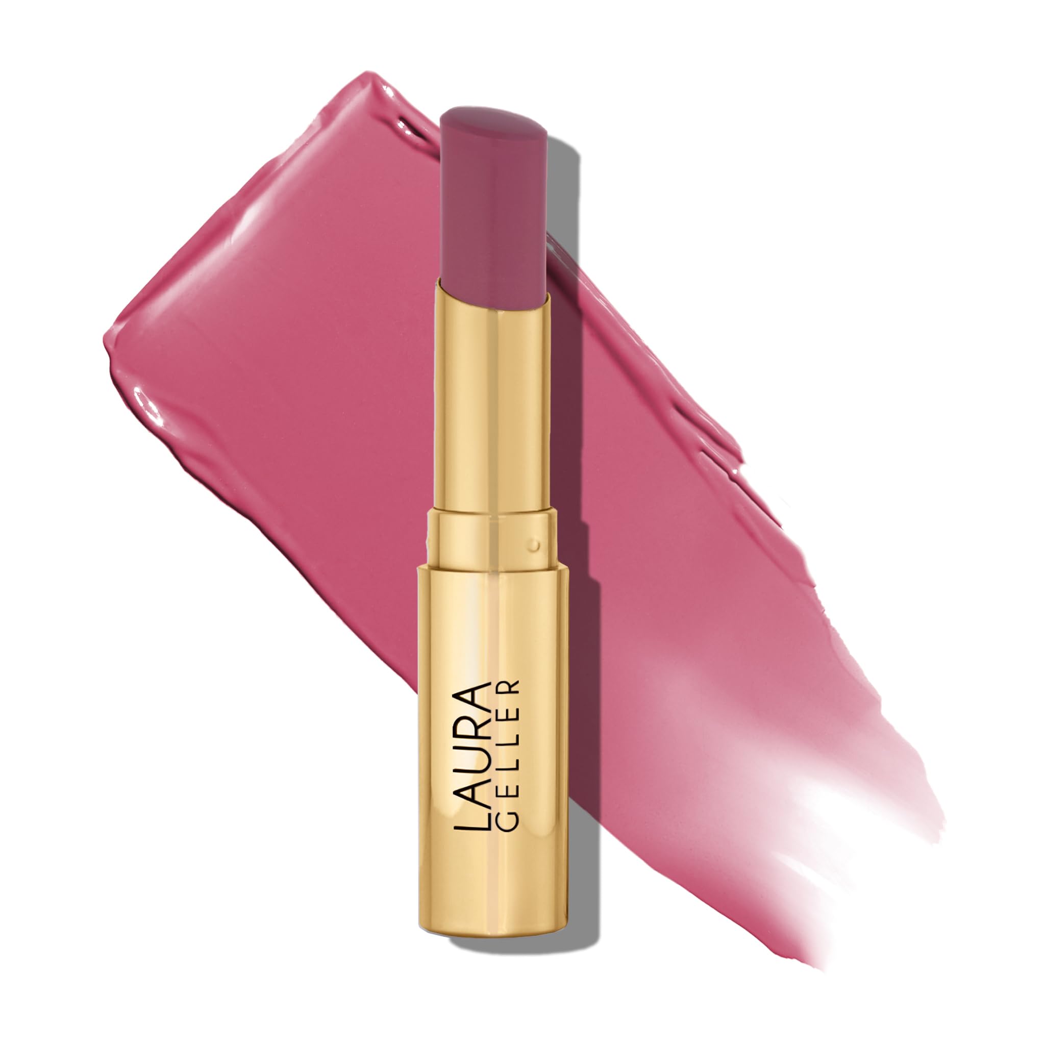 LAURA GELLER NEW YORK Jelly Balm Moisturizing Tinted Lip Balm - A Latte Love - Hydrating Vitamin E - Semi-Shine Finish