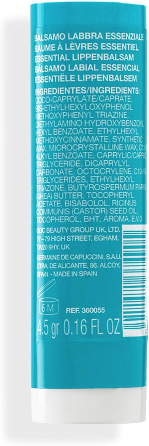 Germaine de Capuccini - Timexpert Sun | Essential Lip Balm SPF50+ - Lip Sun Balm - UVA/UVB Protection - Hydration and Comfort - 4.5 g