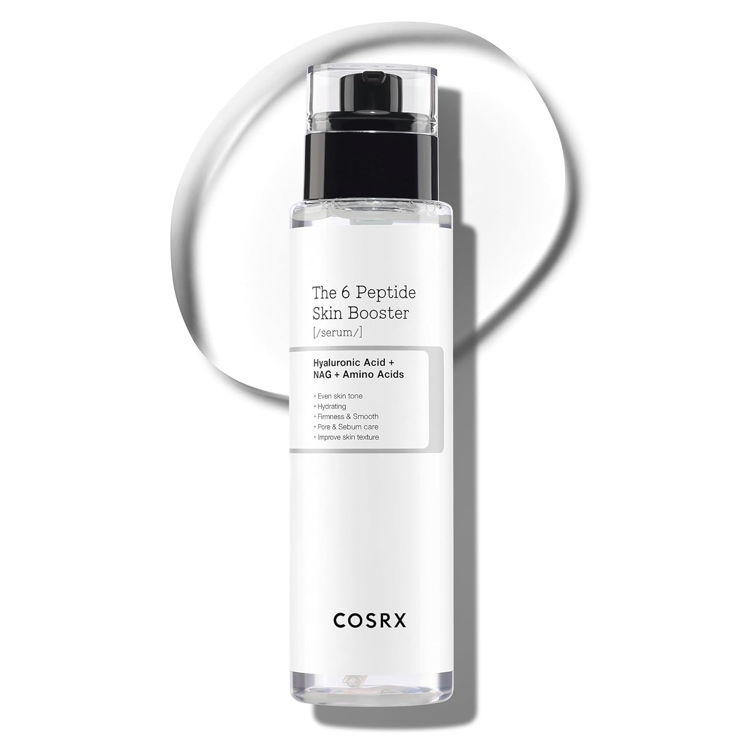 COSRX 6X Peptide Collagen Skin Booster Toner Serum for Dull & Uneven Skin, Preps Skin with Copper Peptides, GHK-Cu, Skin Renewal Boosting Facial Essence, Korean Skin Care, 5.07 oz, Mothers Day Gifts Halalzen