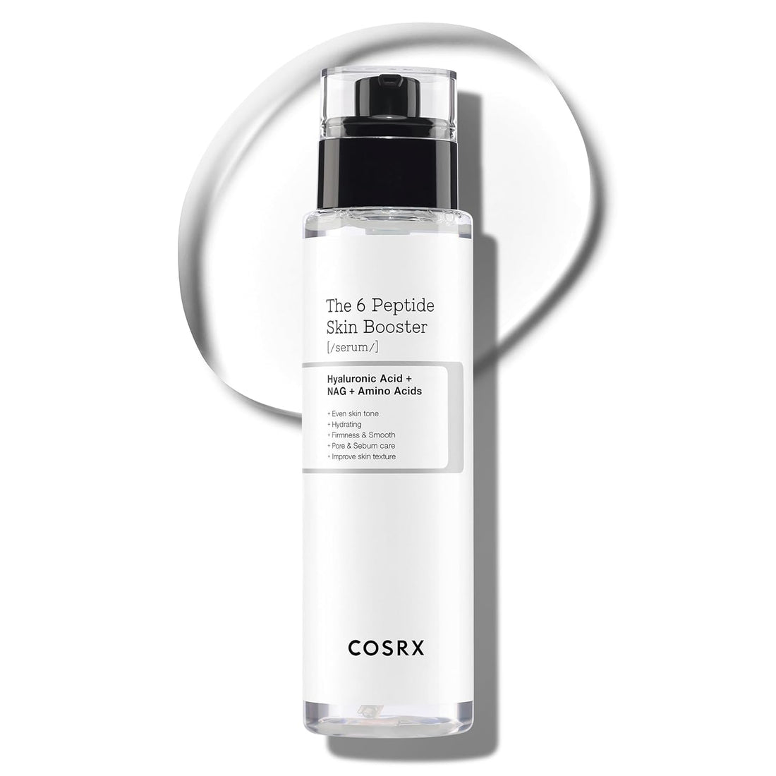 COSRX 6X Peptide Collagen Skin Booster Toner Serum for Dull & Uneven Skin, Preps Skin with Copper Peptides, GHK-Cu, Skin Renewal Boosting Facial Essence, Korean Skin Care, 5.07 oz, Mothers Day Gifts Halalzen