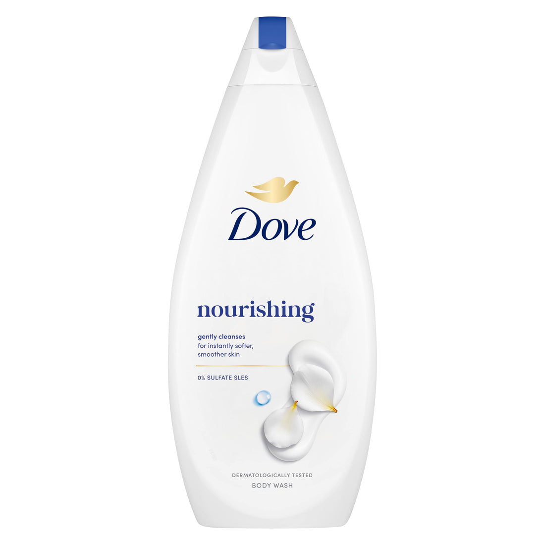 Dove Nourishing Body Wash Body Cleanser shower gel with plant-based moisturisers for softer, smoother skin after one shower 720 ml