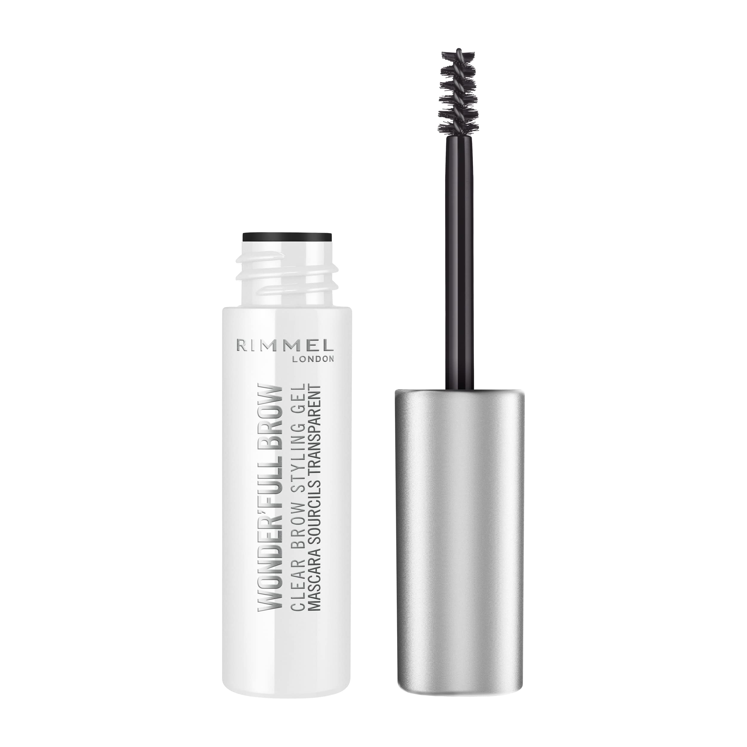 Rimmel London Wonderâ€™Full Brow 24HR Waterproof Brow Gel, with Fibres for Plump Thick Brows, Dark, 4.5 ml (Pack of 1)