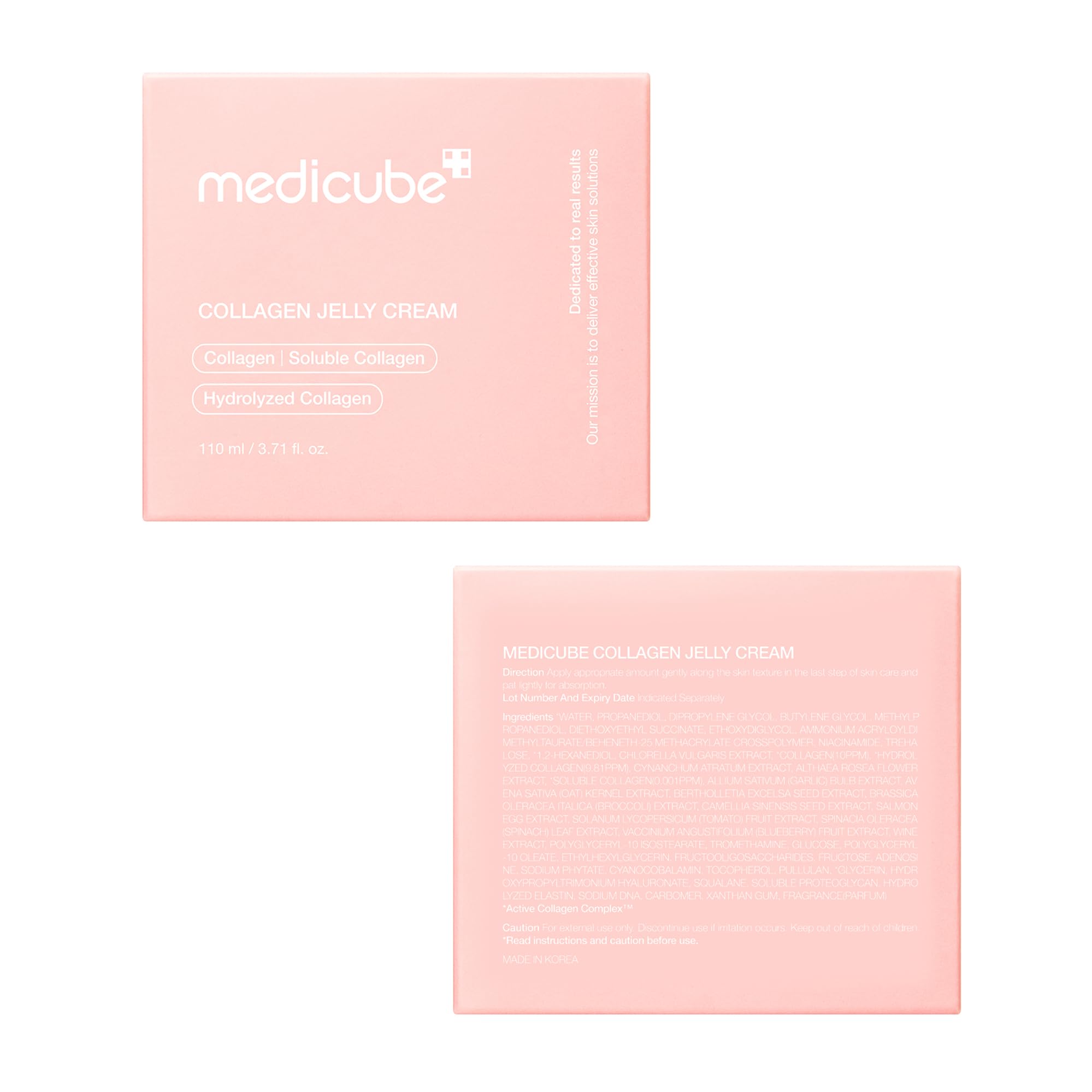 medicube Jelly Cream with Hyaluronic Acid | Daily Moisturizer for All Skin Types | Long-lasting Hydration with Hyaluronic Acid, Ceramides, Multi Peptides | Supports Skin's Natural Barrier | 1.69 fl.oz Halalzen