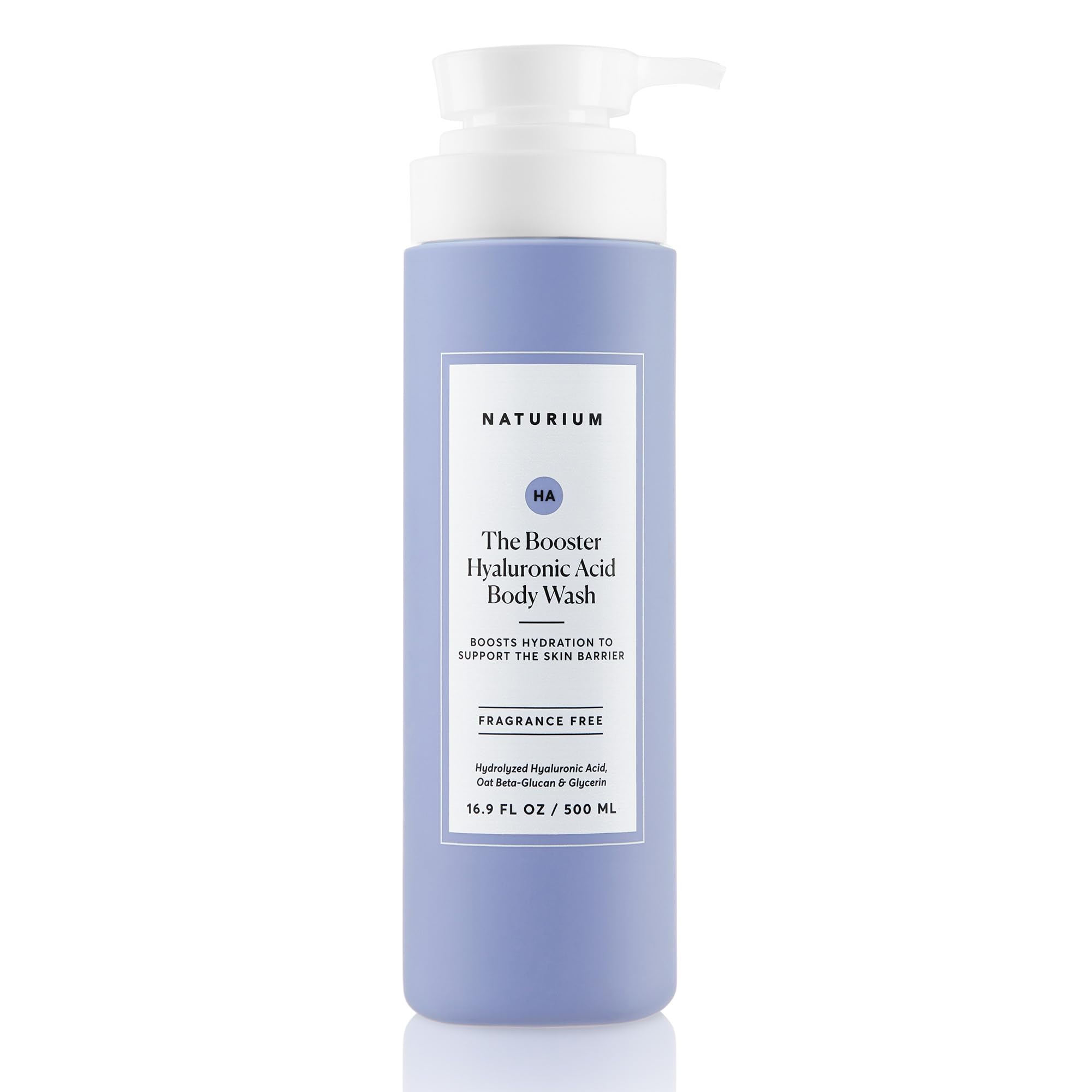 Naturium The Smoother Glycolic Acid Exfoliating Body Wash, Soft & Smoothing Cleanser | 16.9 FL OZ / 500 ML