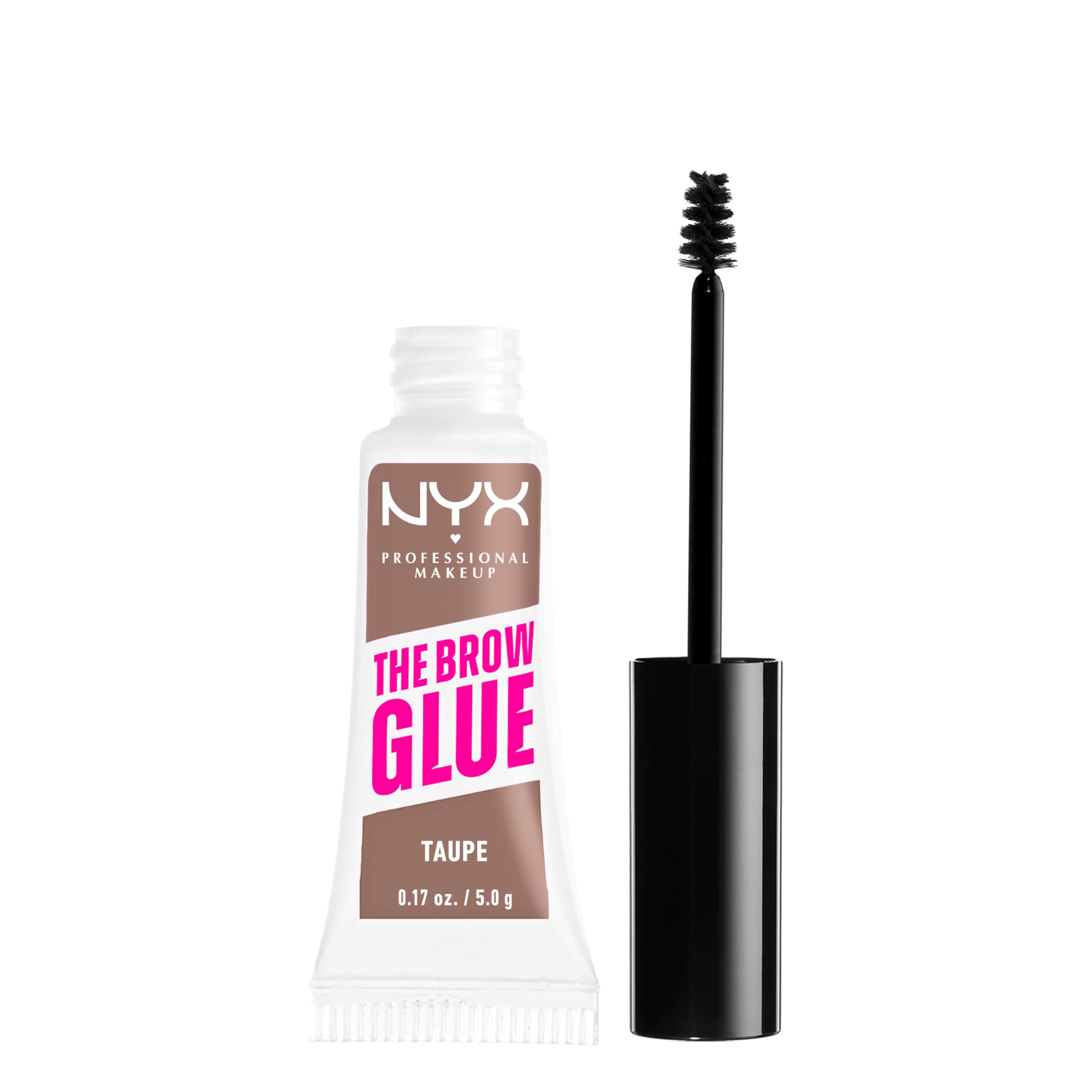 NYX PROFESSIONAL MAKEUP The Brow Glue, Extreme Hold Eyebrow Gel - Clear