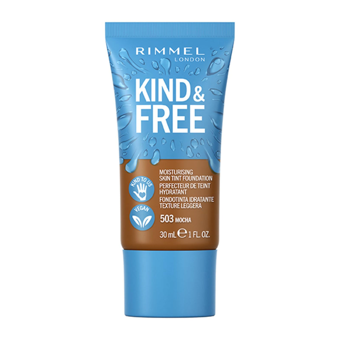 Rimmel Kind + Free Moisturising Skin Tint Foundation, Vanilla 160 Halalzen