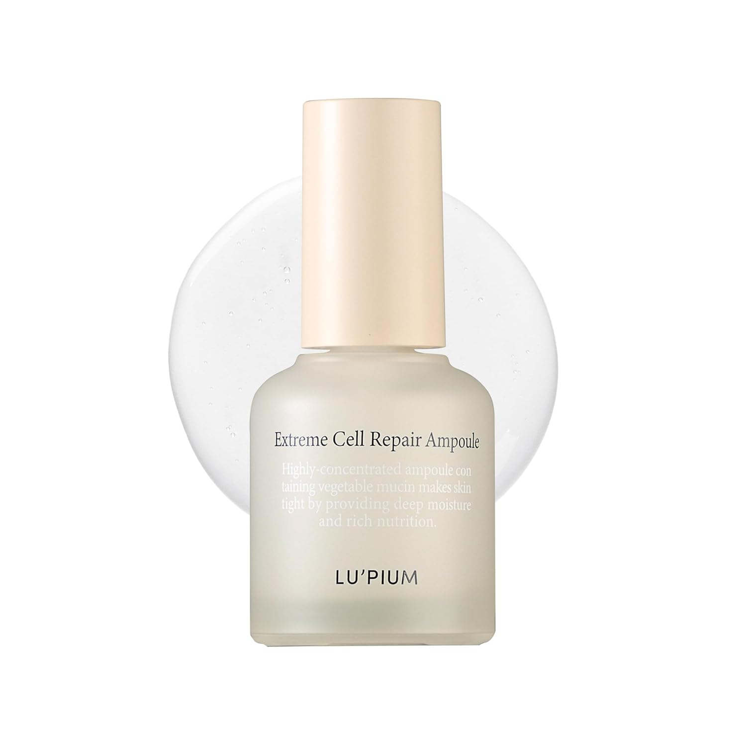 Extreme Cell Repair Ampoule - Vegan Mucin Serum, Barrier Repair & Deep Hydration, Soothing & Moisturizing, Elastic Thread-like Texture, Korean Skincare (30ml, 1.01 fl.oz.) Halalzen