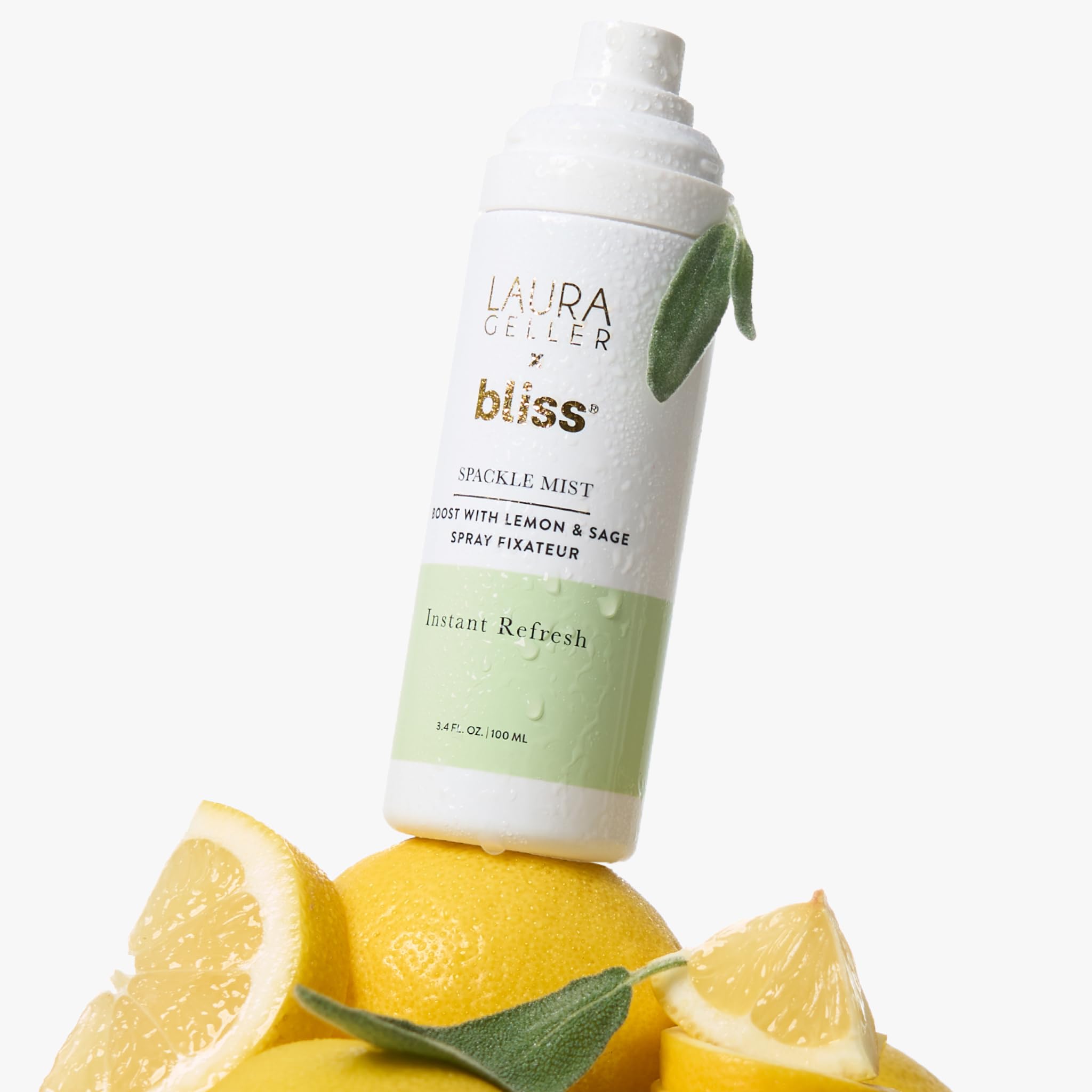 LAURA GELLER NEW YORK Spackle Mist Boost Setting Spray with Electrolytes - Long-Lasting Makeup Spray with Blue Light Protection - Dewy Skin Makeup Setting Spray
