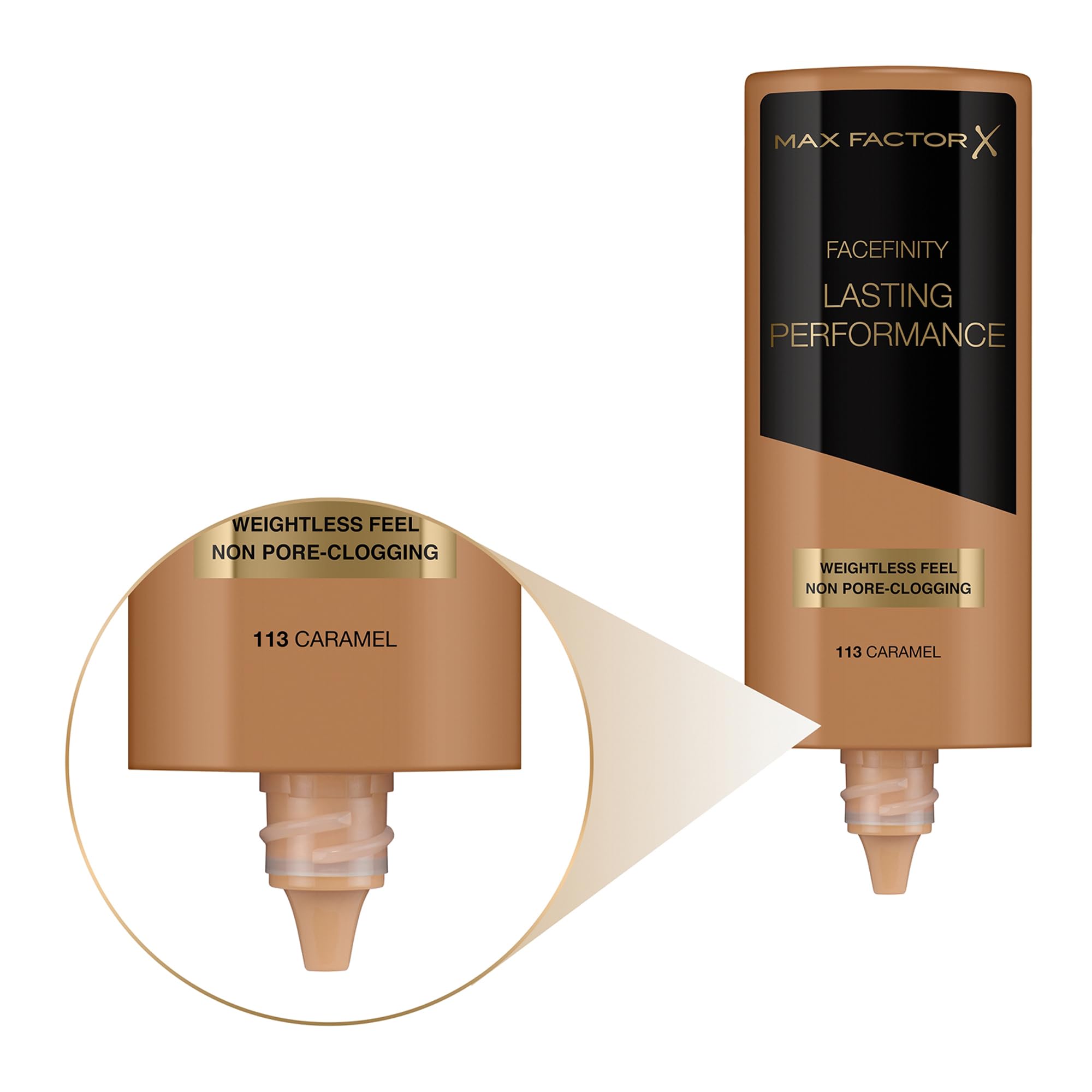 Max Factor Lasting Performance Liquid Foundation, Ivory, Full Coverage, Flawless and Radiant Finish, Lightweight Formula, Smudge Resistant, Non Pore-Clogging, Fragrance Free, 35ml Halalzen