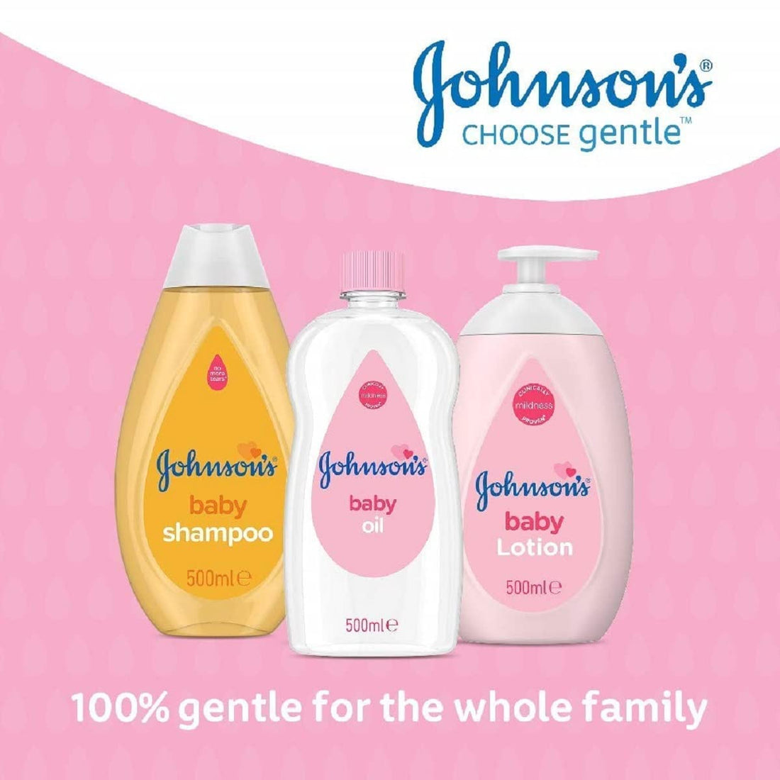 Johnson's Baby Oil (1 x 100ml), Gently Hydrates Delicate Skin, Locks In Moisture, Hypoallergenic Baby Oil Free From Dyes, Parabens, Phthalates and Alcohol, Moisturiser For The Whole Family Halalzen