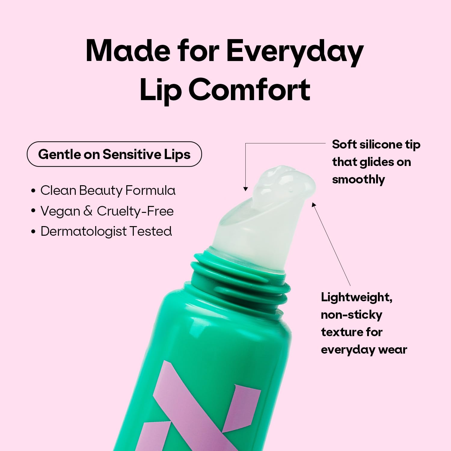 Overnight Lip Mask & Hydrating Lip Balm – Korean Lip Treatment for Dry Chapped & Cracked Lips – Glossy Non-Sticky Finish with Hyaluronic Acid, Shea Butter & Plant-Based Collagen – Squeeze Tube Halalzen
