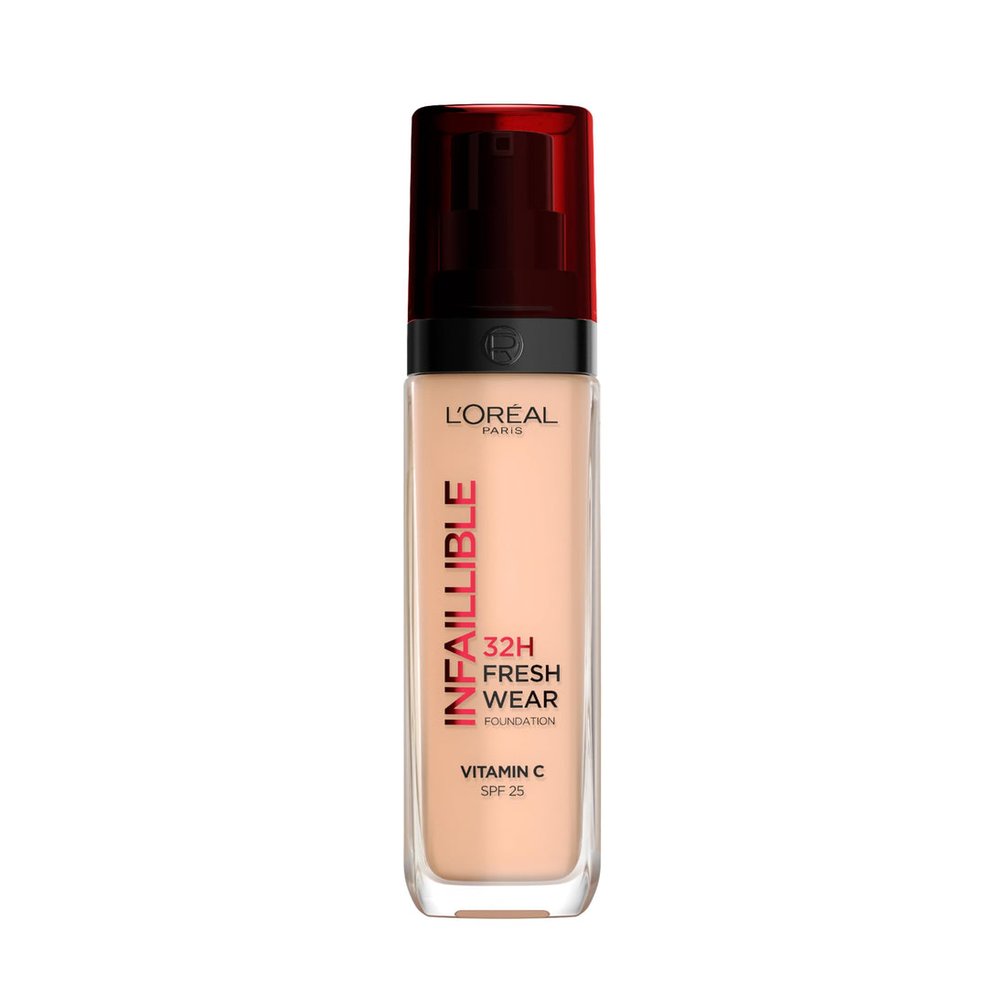L'Oréal Paris Liquid Foundation, Full Coverage, Lasting Wear, Hydrating, Water & Transfer-Proof, Lightweight, Fresh, Dewy & Glowing Skin, 110 Vanilla Rose Halalzen