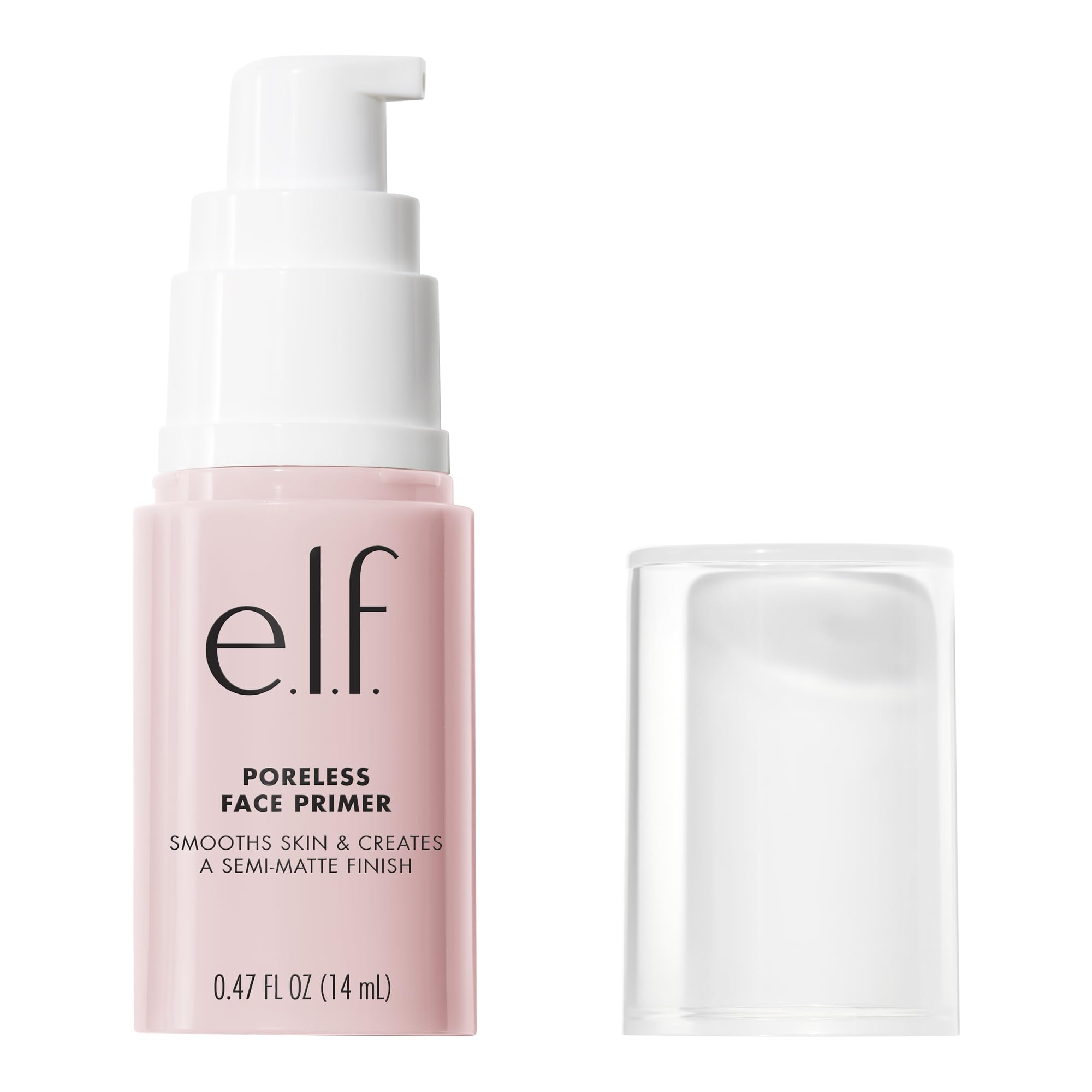 e.l.f., Hydrating Face Primer, Lightweight, Long Lasting, Creamy, Hydrates, Smooths, Fills in Pores and Fine Lines, Natural Matte Finish, Infused with Vitamin E, 0.47 Oz Halalzen