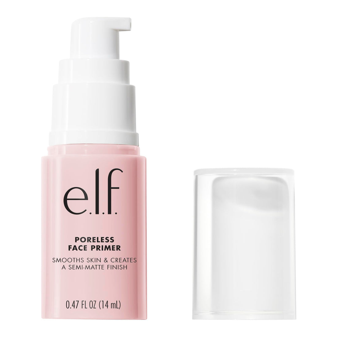 e.l.f., Hydrating Face Primer, Lightweight, Long Lasting, Creamy, Hydrates, Smooths, Fills in Pores and Fine Lines, Natural Matte Finish, Infused with Vitamin E, 0.47 Oz Halalzen