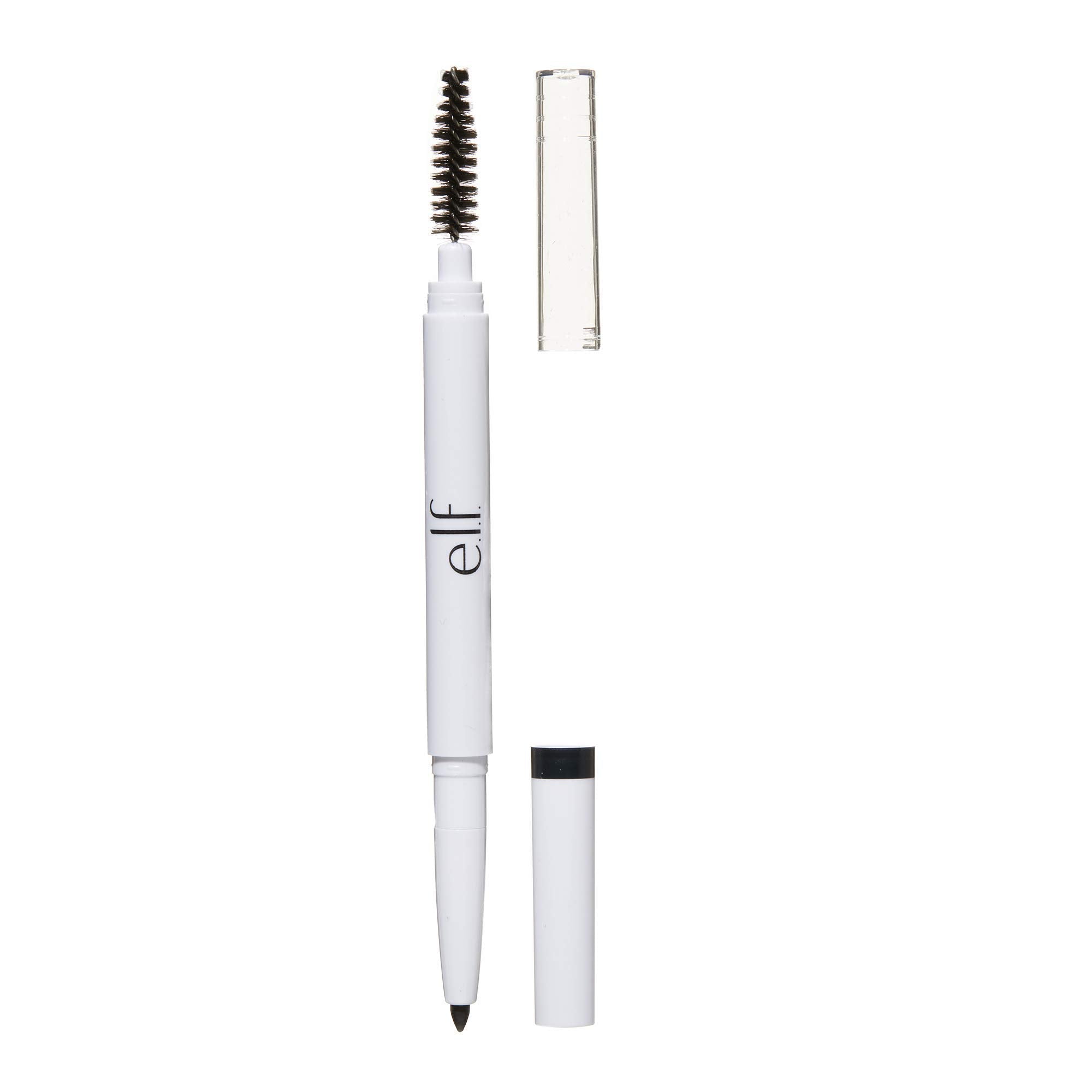 e.l.f. Instant Lift Brow Pencil, Dual-Sided, Precise, Fine Tip, Shapes, Defines, Fills Brows, Contours, Combs, Tames, Natural Brown, 0.18 g (Pack of 1)