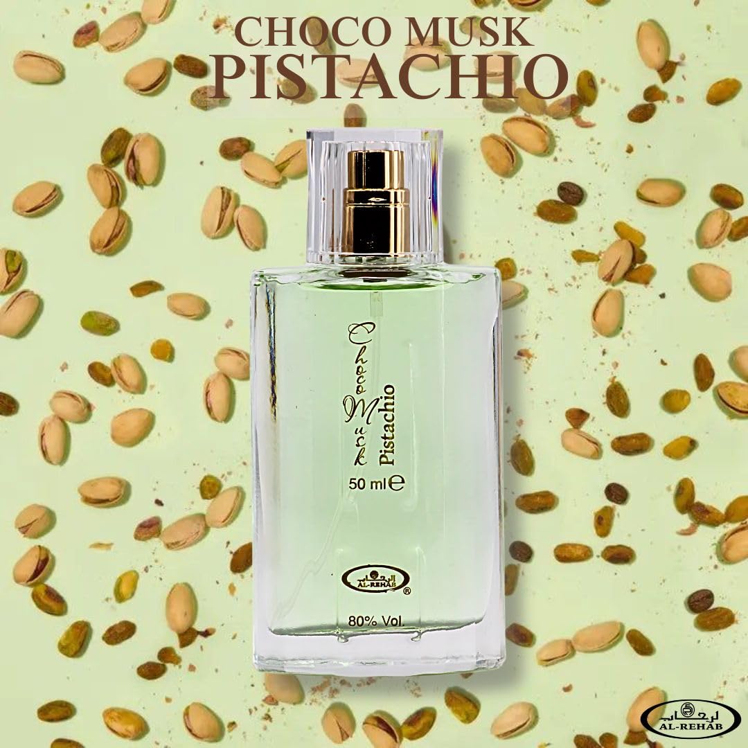 Al-Rehab Choco Musk Eau de Parfum Spray für Damen, 1,65 oz/50 ml
