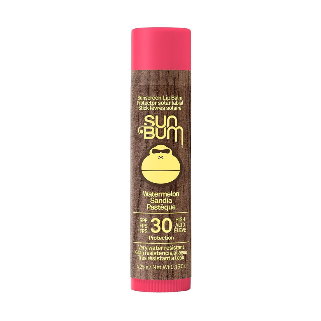 Sun Bum SPF 30 Pomegranate Sunscreen Lip Balm, Vegan and Cruelty Free Broad Spectrum UVA/UVB Lip Care, Made with Aloe and Vitamin E for Moisturised Lips, 4.25g Halalzen