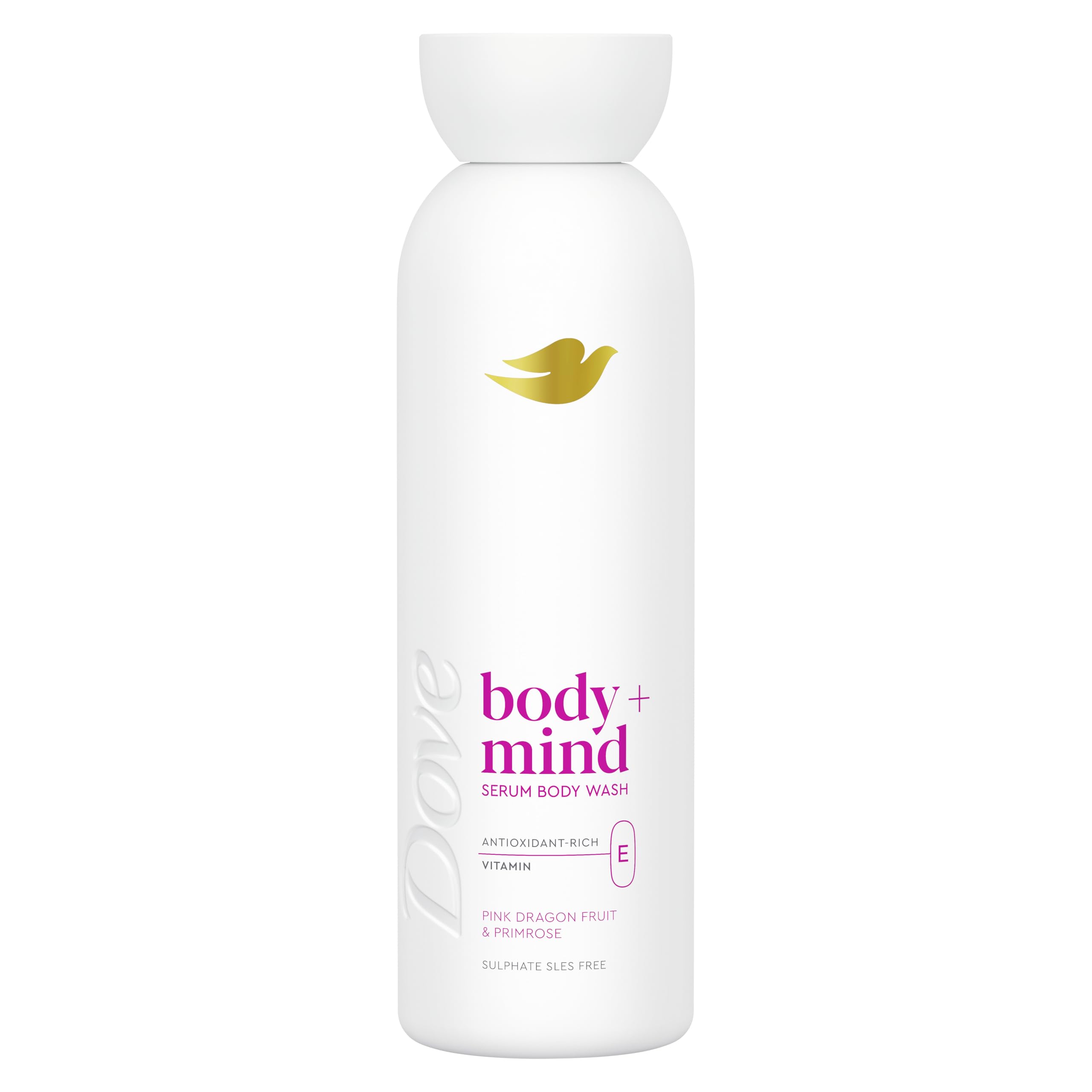 Dove Body + Mind Jojoba Oil & Coconut Milk Serum Body Wash body cleanser with antioxidant-rich vitamin E for glowing skin 350 ml