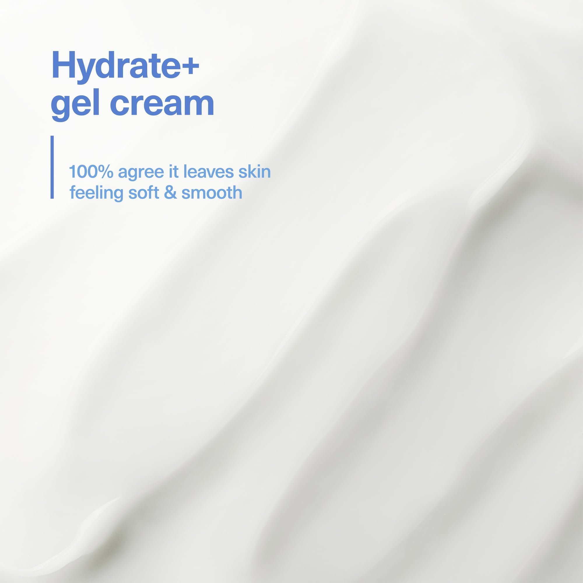 Simple Hydrate+ Facial Moisturiser, Hydrating Actives + Hyaluronic Acid, Multi-Layer* Hydration up to 100 Hours, Gel Cream Day Moisturiser for Sensitive Skin, 50 ml