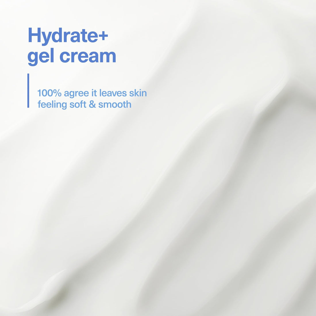 Simple Hydrate+ Facial Moisturiser, Hydrating Actives + Hyaluronic Acid, Multi-Layer* Hydration up to 100 Hours, Gel Cream Day Moisturiser for Sensitive Skin, 50 ml