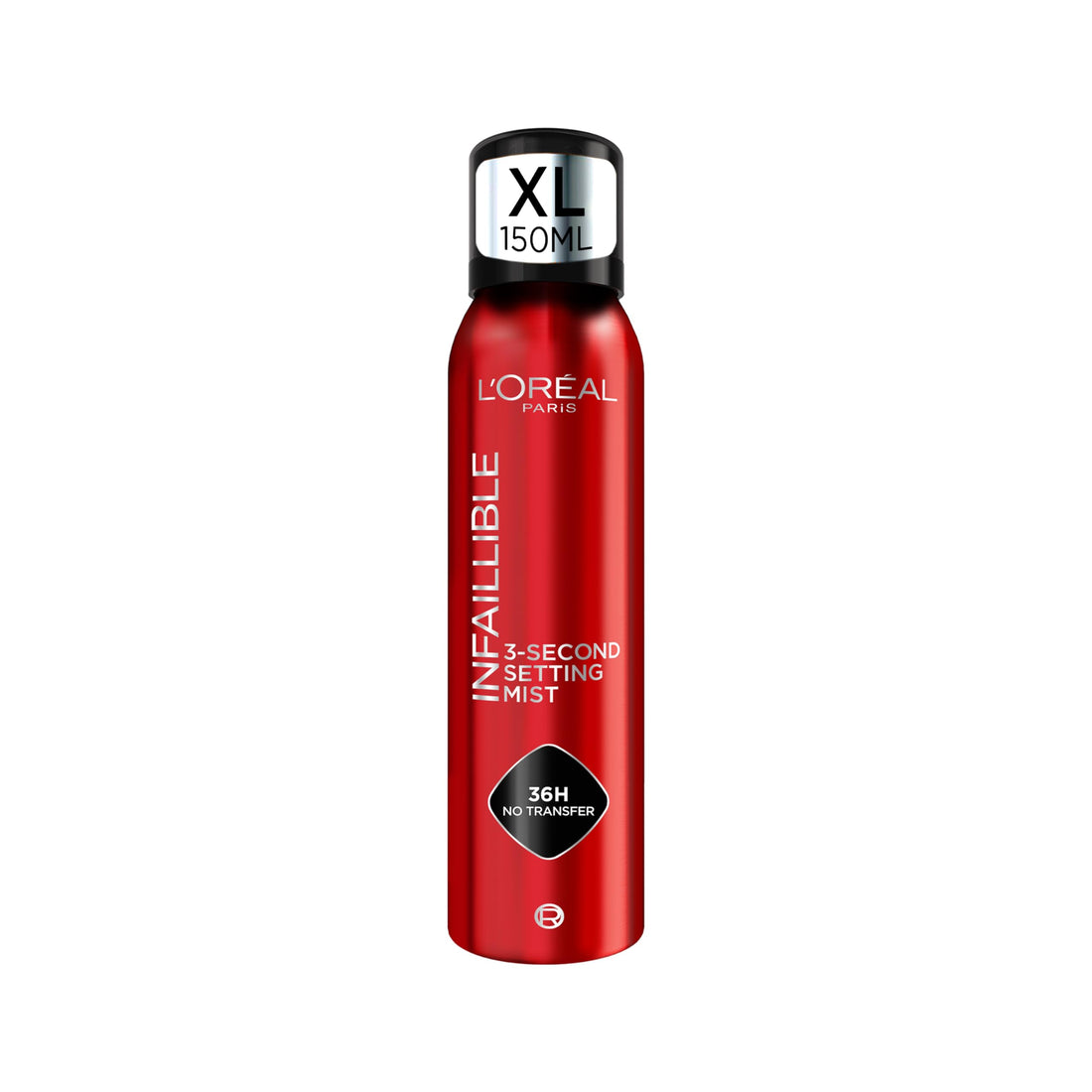 L'Oréal Paris Setting Spray XL, Infallible 3-Second Setting Mist for Face, Up To 36 Hour Makeup Wear, Fixing Spray, Waterproof and Sweatproof, Transfer-proof and Non-sticky 150ml Halalzen