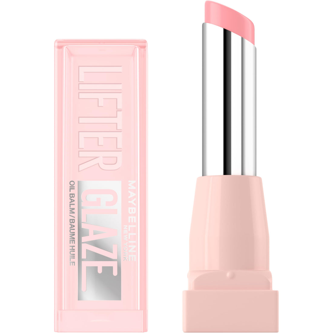 Maybelline New York Lifter Glaze Lip Oil Balm, Up to 24HR Hydration, Plumping for Fuller Lips, Hyaluronic Acid & Acerola Cherry Extract for Ultra-Comfortable Shine, Shade: Pink Drip