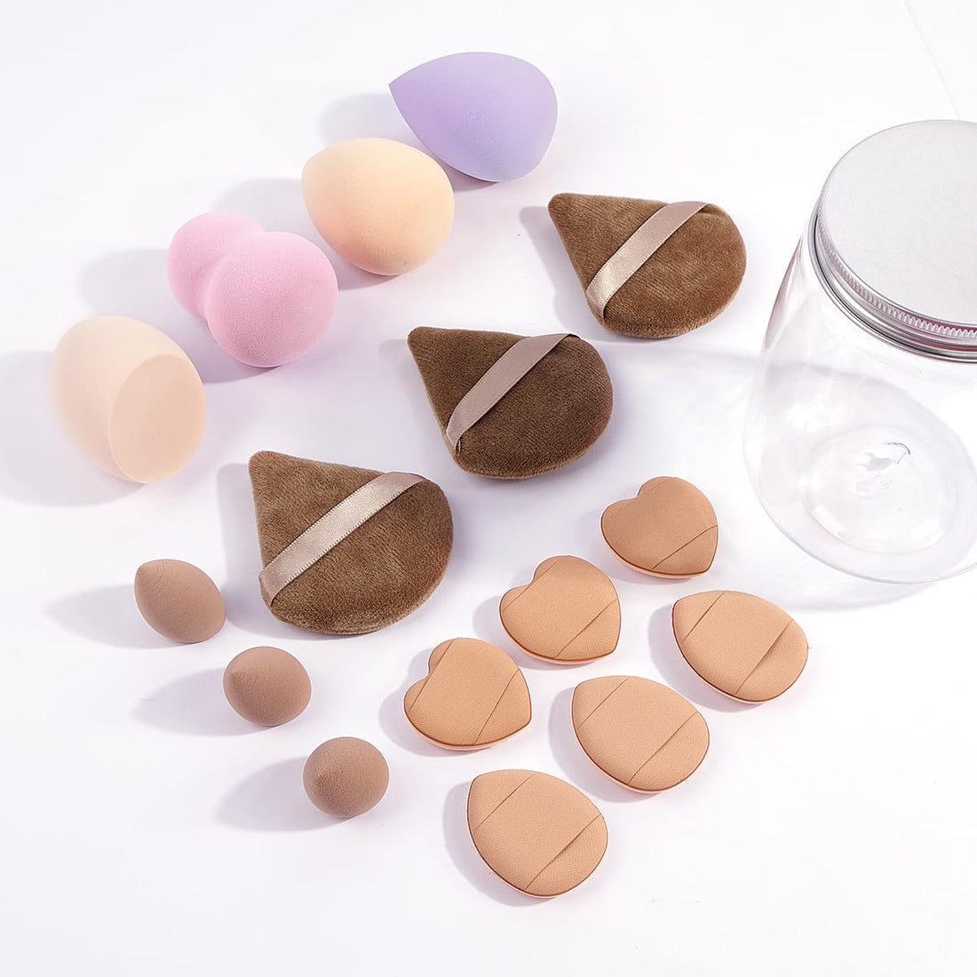 MAANGE Makeup Brushes, 51 Pcs Makeup Tool Set Multi-functional Makeup Brush Set Foundation Powder Blush Concealers Eyeshadows Make up Brushes(Champagne) Halalzen