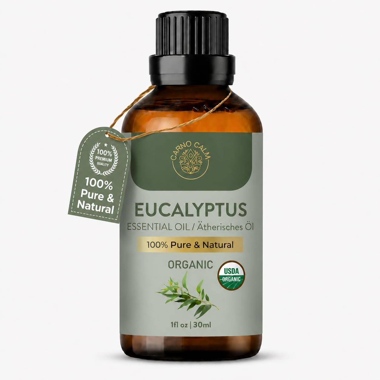 Tea Tree Essential Oil 30ml - 100% Pure & Natural Tea Tree Oil | for Nail Fungus, Hair, Face, Skin & Nails, for Aromatherapy & Diffuser | 1fl oz