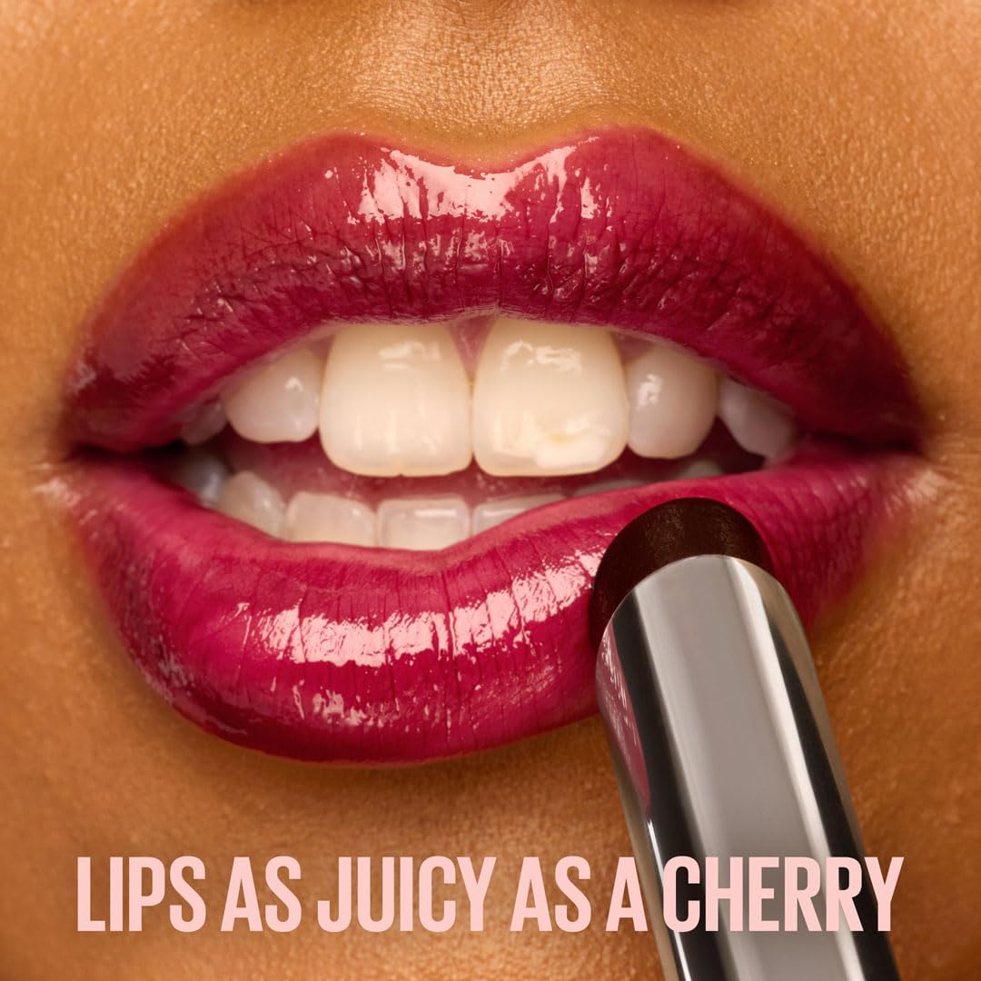 Maybelline New York Lifter Glaze Lip Oil Balm, Up to 24HR Hydration, Plumping for Fuller Lips, Hyaluronic Acid & Acerola Cherry Extract for Ultra-Comfortable Shine, Shade: Pink Drip