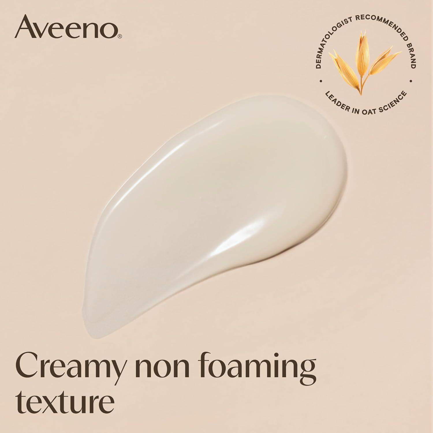 AVEENO Face CALM+RESTORE Nourishing Oat Cleanser (1x 200ml), Non-Foaming Face Care, Gentle Cleanser with Prebiotic Oat and Calming Feverfew, Helps Preserve Skin's Barrier, For Sensitive Skin