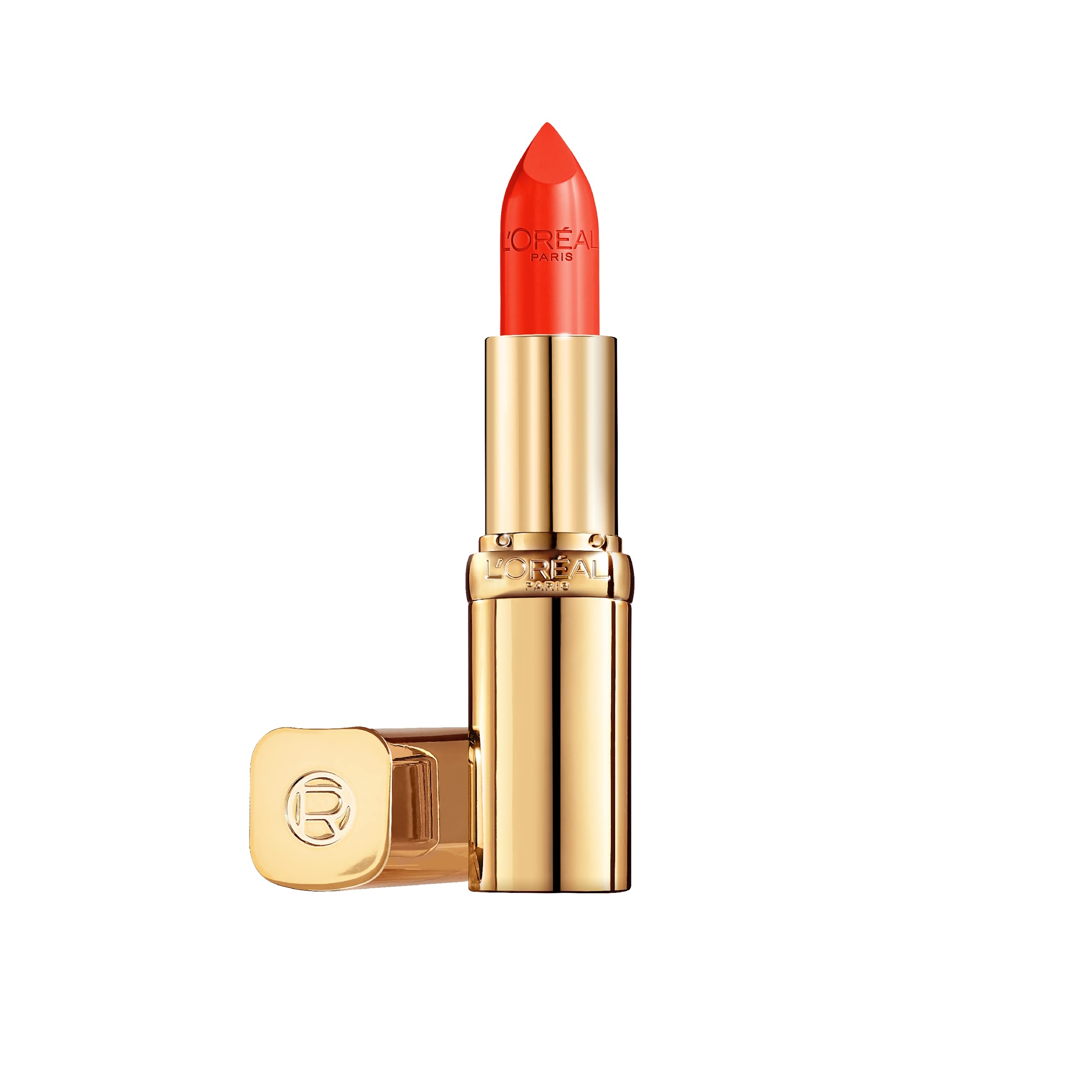 L'Oréal Paris Color Riche Satin Smooth Lipstick, Moisturising Pure Pigment Lip Colour, With Omega 3 & Vitamin E, Ultra Creamy Formula, Shade: 107 Seine Sunset Halalzen