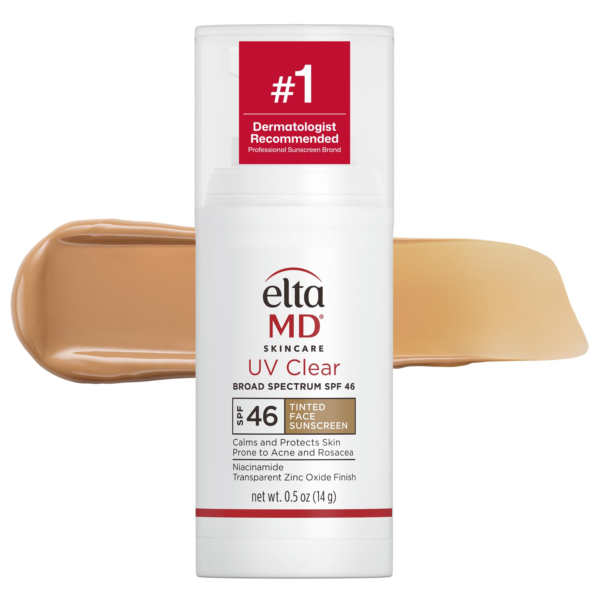 EltaMD UV Clear Face Sunscreen, Oil Free Sunscreen for Sensitive Skin with Zinc Oxide, Dermatologist Recommended Halalzen