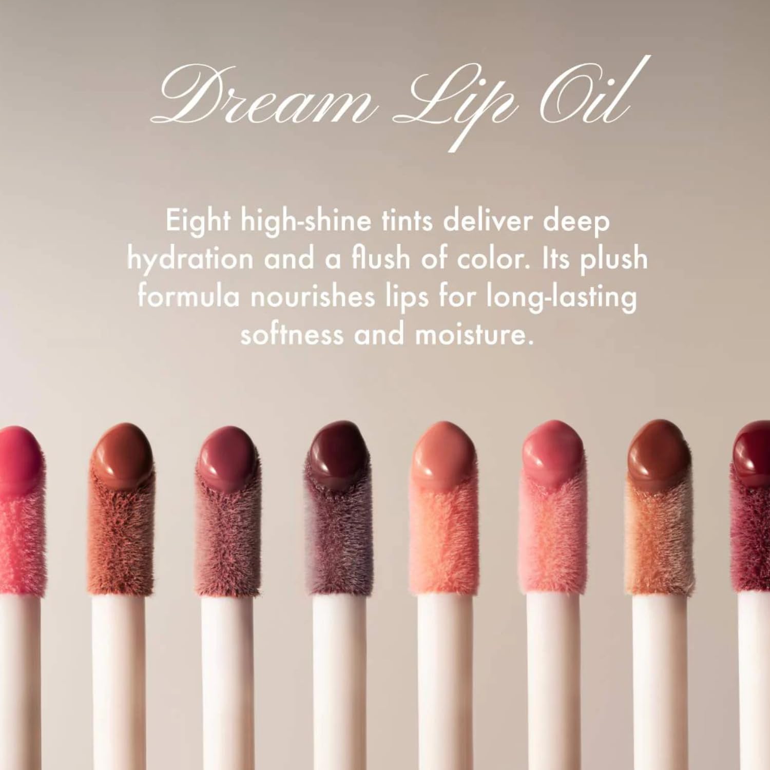 Summer Fridays Dream Lip Oil - Hydrating Tinted Lip Gloss Oil - Non-Sticky Formula with Skincare Benefits for Long-Lasting Softness + Shine - Effortless Beauty Gifts - Bare Sand (0.15 Oz)
