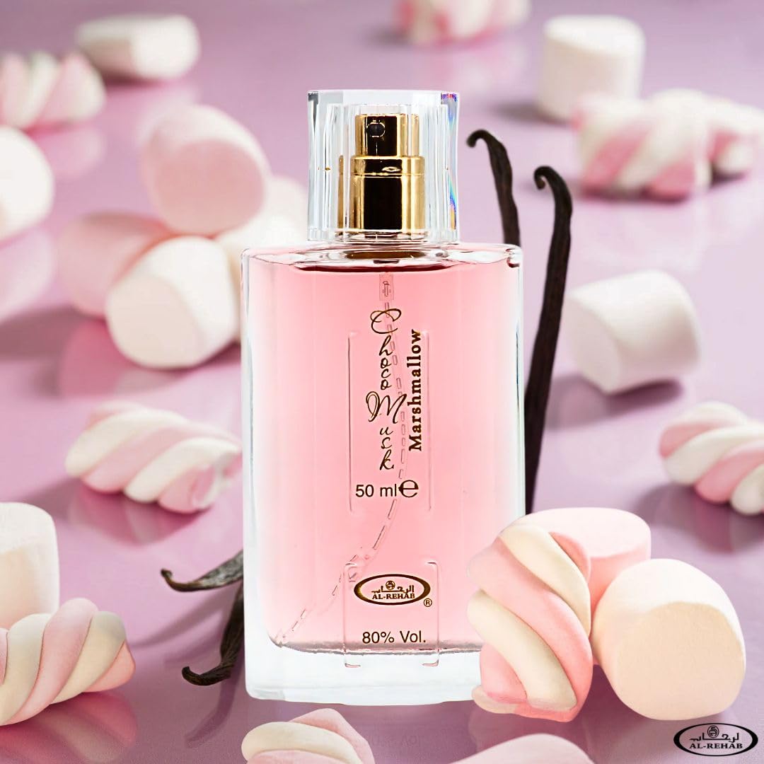 Al-Rehab Choco Musk Eau de Parfum Spray für Damen, 1,65 oz/50 ml