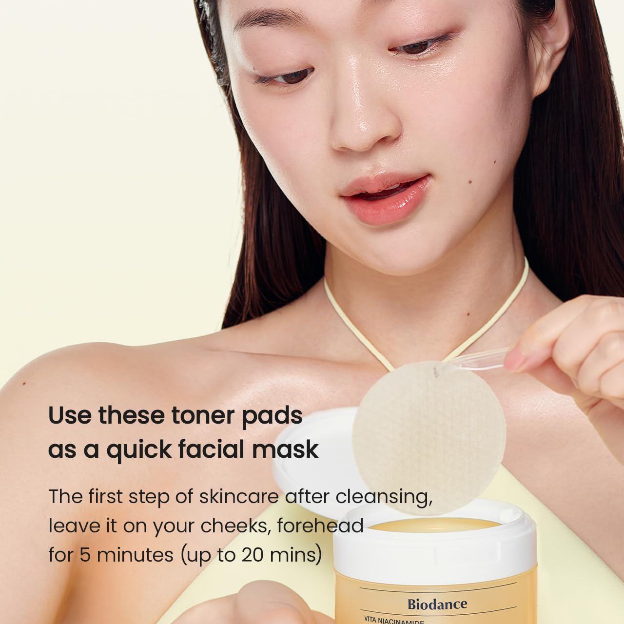 Biodance Collagen Gel Toner Pads, Porenverkleinerer für das Gesicht, verbessert die Elastizität, aufpolsternde Toner-Pads für empfindliche Haut, vorgetränkte Pads, koreanische Hautpflege, Muttertagsgeschenkeㅣ60 Pads