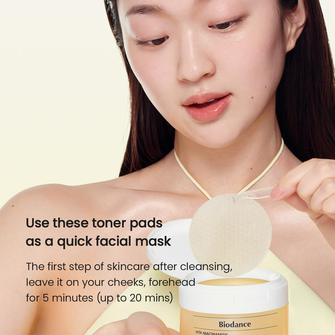 Biodance Collagen Gel Toner Pads, Porenverkleinerer für das Gesicht, verbessert die Elastizität, aufpolsternde Toner-Pads für empfindliche Haut, vorgetränkte Pads, koreanische Hautpflege, Muttertagsgeschenkeㅣ60 Pads