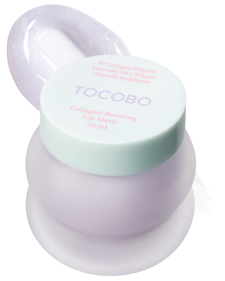 TOCOBO Vita Glazed Lip Mask – Vegan Overnight Lip Sleeping Mask for Dry, Chapped Lips | PHA (Lactobionic Acid) Gentle Exfoliation | Non-Sticky Glazed Balm, Korean Skincare, 0.68 oz Halalzen