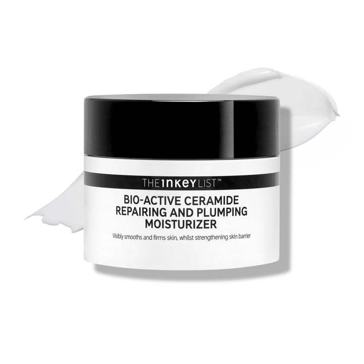 The INKEY List Bio-Active Ceramide Moisturiser 50ml, Anti-Ageing Skincare, 24-Hour Hydration Cream, Vegan Friendly, Suitable For All Skin Types Halalzen
