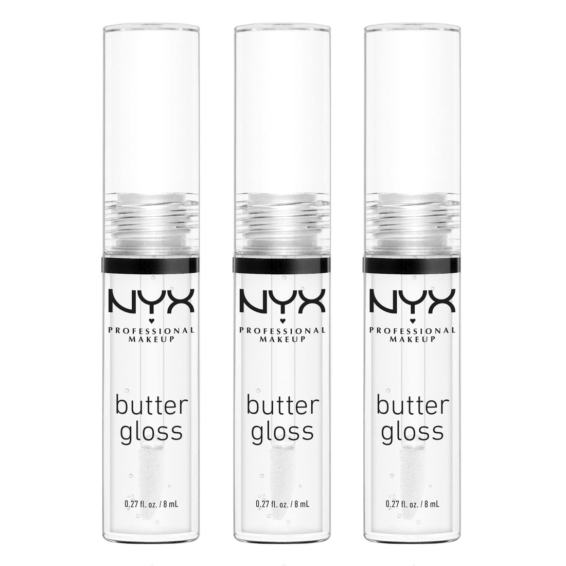 NYX PROFESSIONAL MAKEUP Butter Gloss, Non-Sticky Lip Gloss - Madeleine (Mid-Tone Nude)