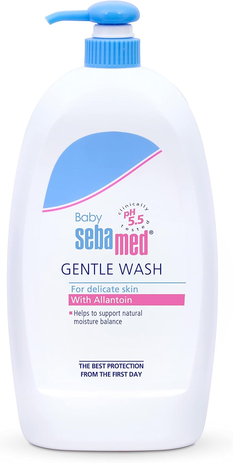 Sebamed Baby Bathtime Buy Big Bundle | Includes, Baby Lotion, Bubble Bath, Shampoo and Gentle Wash |