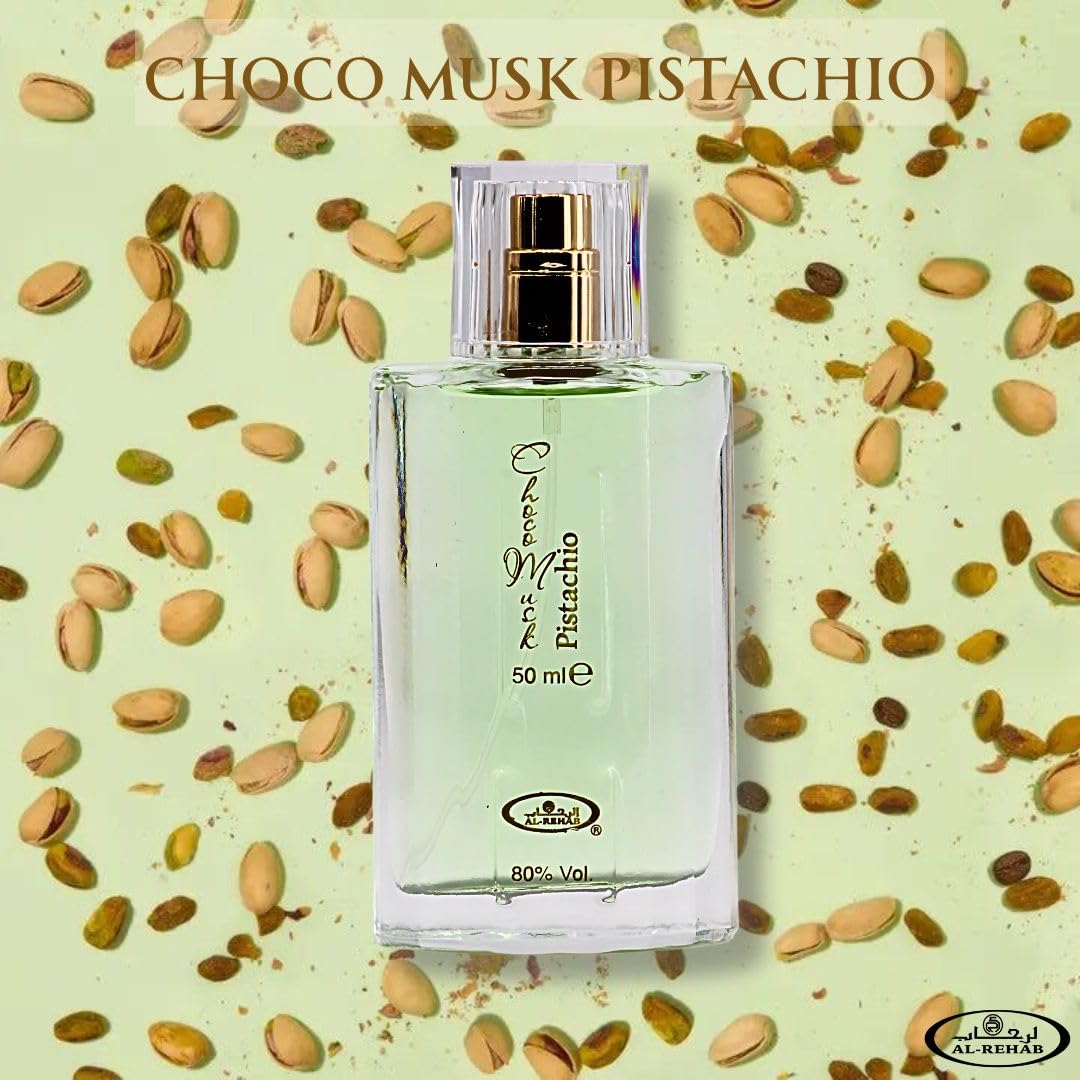 Al-Rehab Choco Musk Eau de Parfum Spray für Damen, 1,65 oz/50 ml