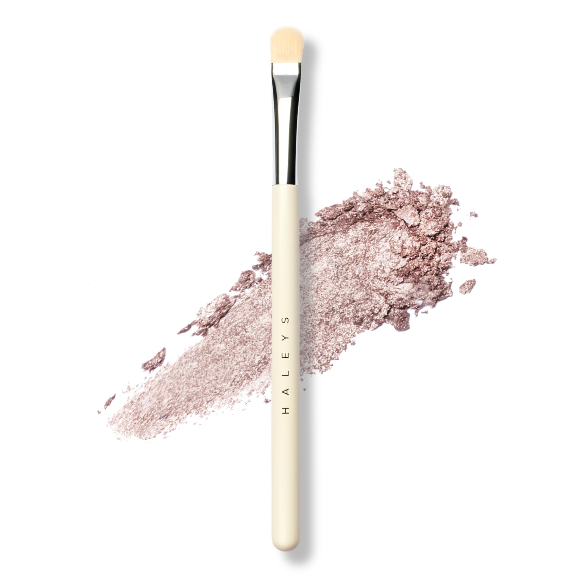 Haleys Beauty Kabuki Foundation Brush For Applying Powder, Foundation, Bronzer, Blush, and Mineral Make up, Soft Bristles, Seamless Blending, Makeup Brushes Essential, Vegan & Cruelty Free